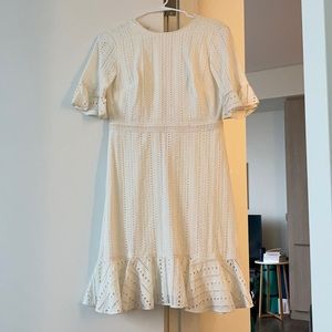 Banana republic white summer dress